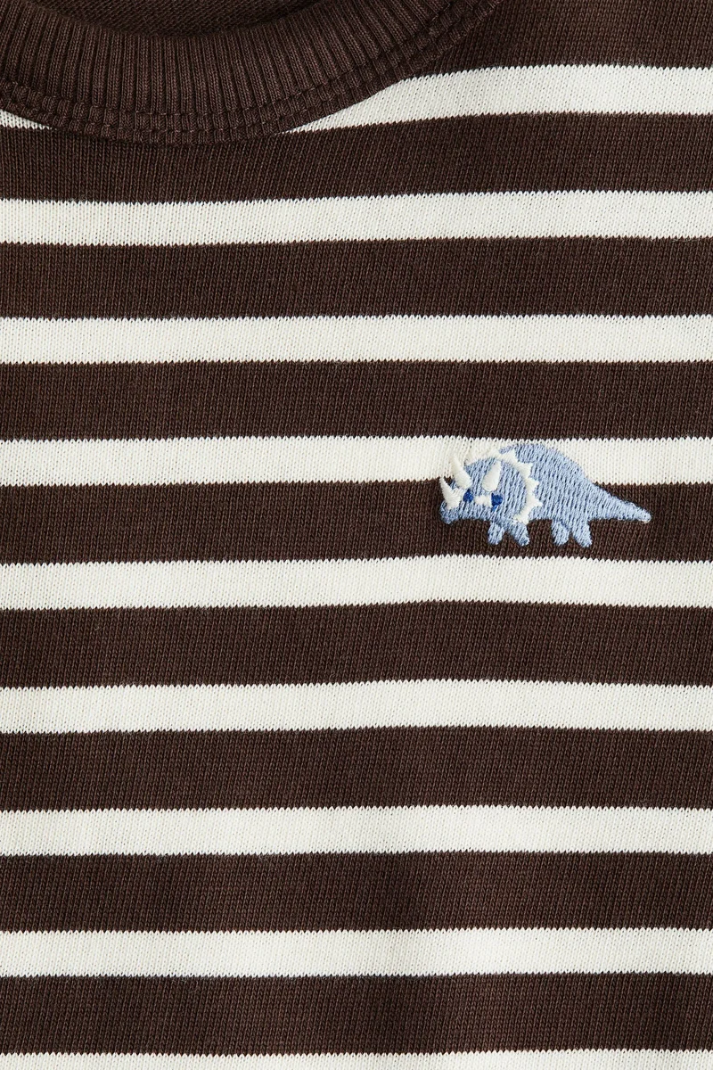 H&M Long-sleeved cotton T-shirt