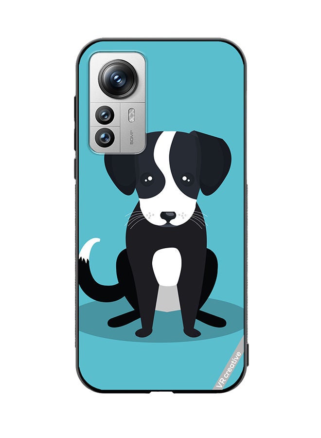 VR CREATIVE Protective Case Cover For Xiaomi 12 Pro Dog Design Multicolour - Image 1