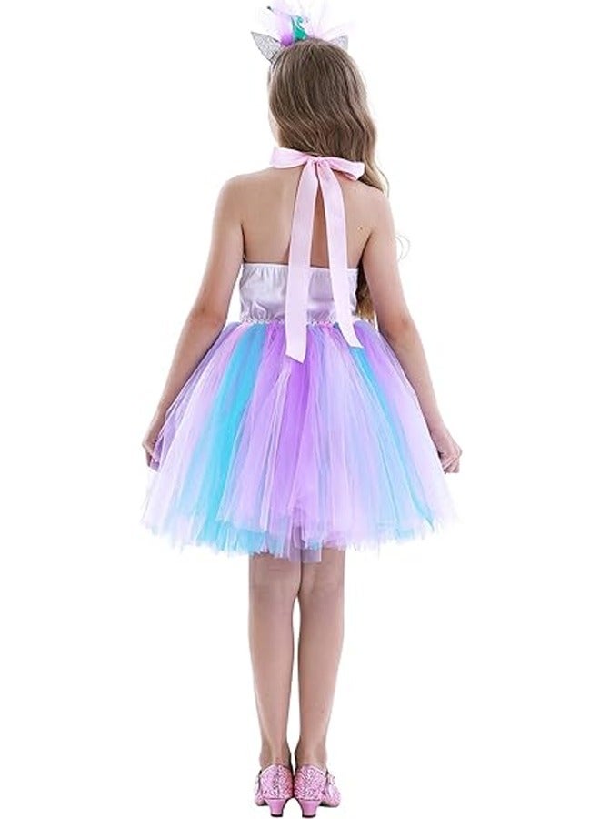 Beauenty Mermaid tutu girl costume birthday dress mermaid dress up costume - Image 3