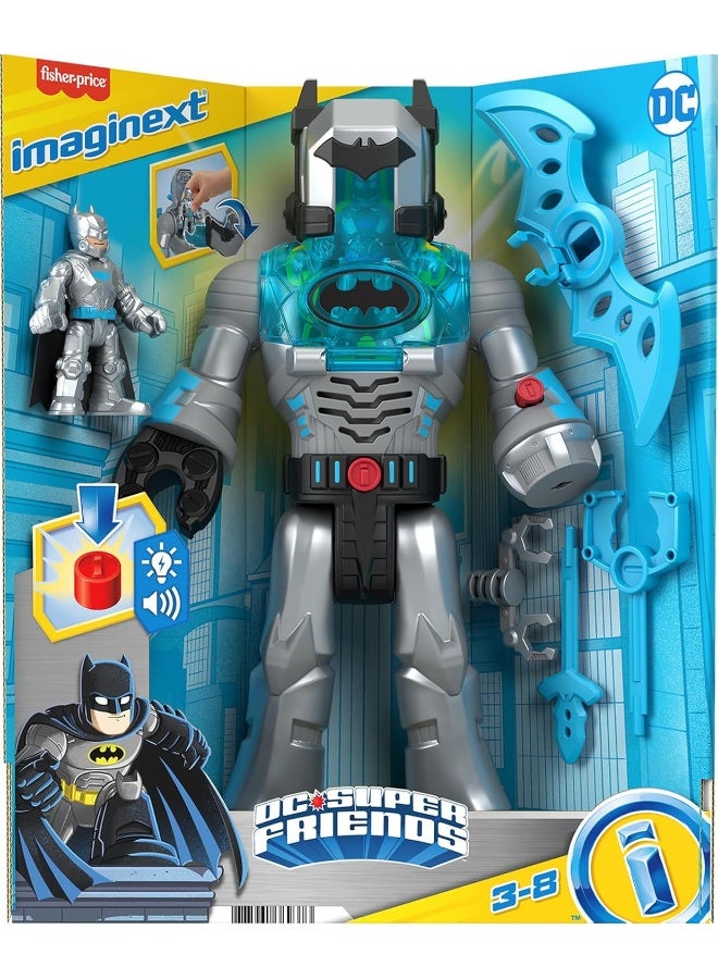 Fisher-Price Imaginext DC Super Friends Batman Insider & Exo Suit Robot Playset (30 cm) - Image 1