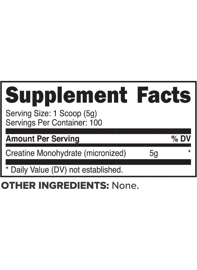 Primaforce Micronized Creatine Monohydrate Powder 500 Grams (1.1 Pounds)  - Image 2