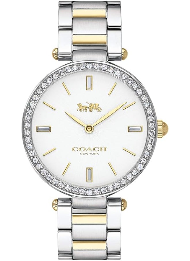 COACH Women's White Dial Analog Quartz Watch 34 mm -  14503095 