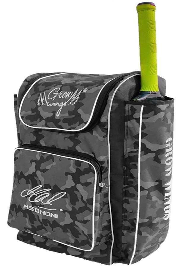 Grow wings Unique Design Cricket Kit Bag for Cricketer with Light Weight Kit Bag ( Olive Green ) - Image 4