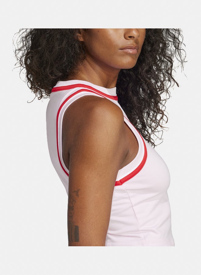 Adidas essentials color pop cotton cropped women's tank top  - Image 3