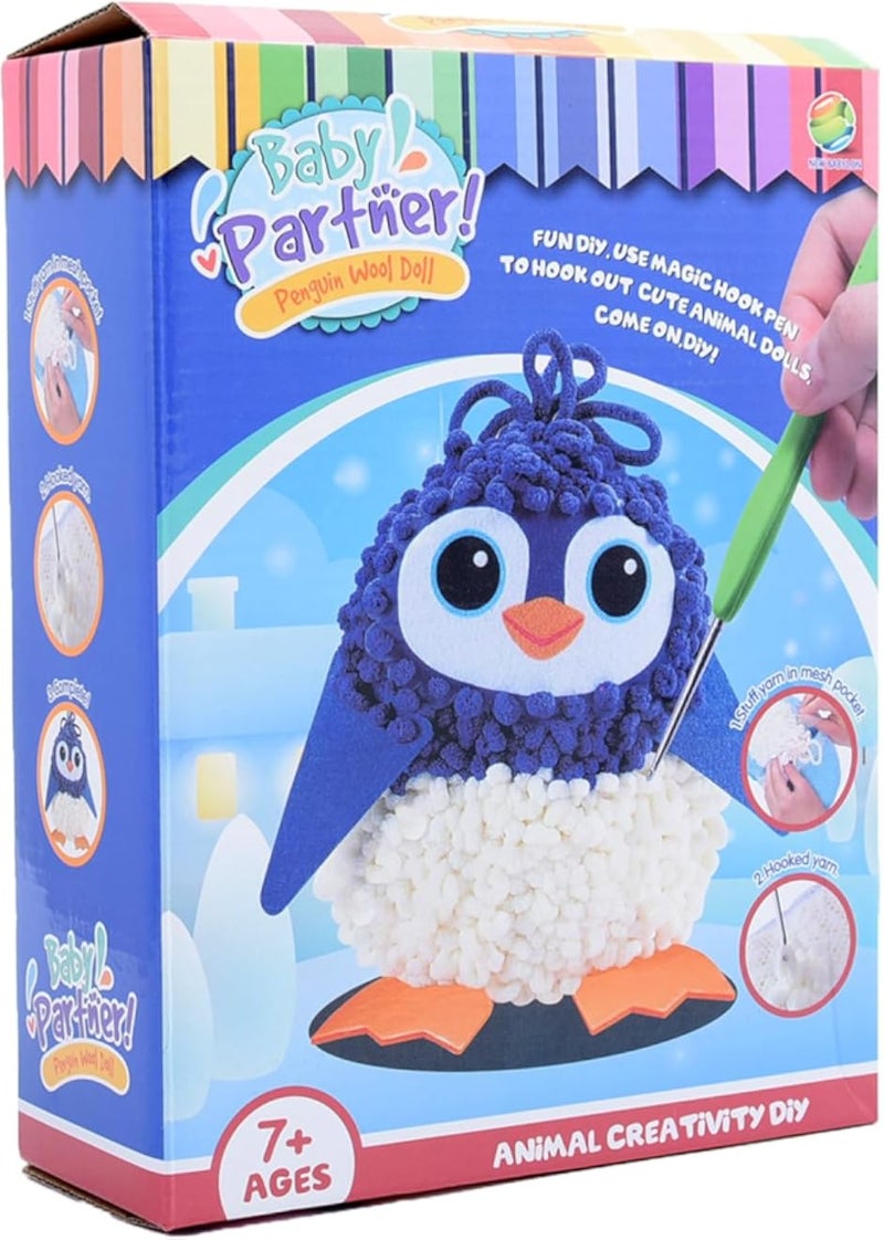 باير دمية صوفية من صنع طيور البطريق -145