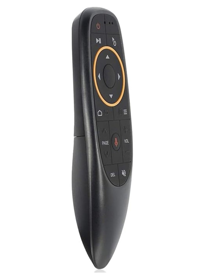 Generic - G10 Voice Air Fly Mouse, 2.4G Wireless 6 Axis Gyroscope Air Mouse Remote Control, IR Learning Controller for Android TV Box T9 H96 Max X96 X88 Mini M8s A95x - Image 1