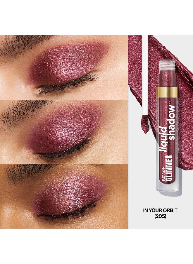 Revlon Glimmer Liquid Shadow 205 In Your Orbit In Your Orbit - Image 2