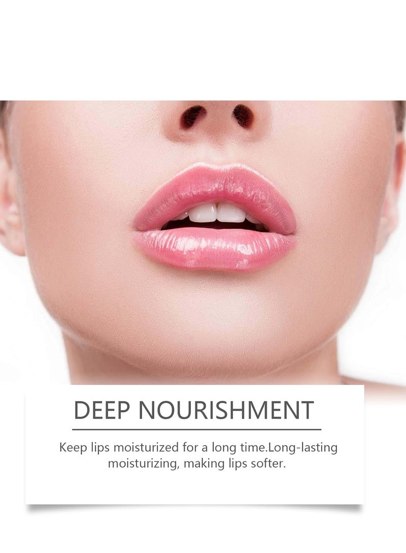 كاريت Lip Plumper, ملمع الشفاه للمكياج الطبيعي، مصل الشفاه الممتلئ للعناية بالشفاه، بلسم ملمع الشفاه Lip Plumper Filler، حشو شفاه طبيعي مع فيتامين E للحصول على شفاه أكثر نعومة وأكبر وامتلاء (17 مل) - Image 5