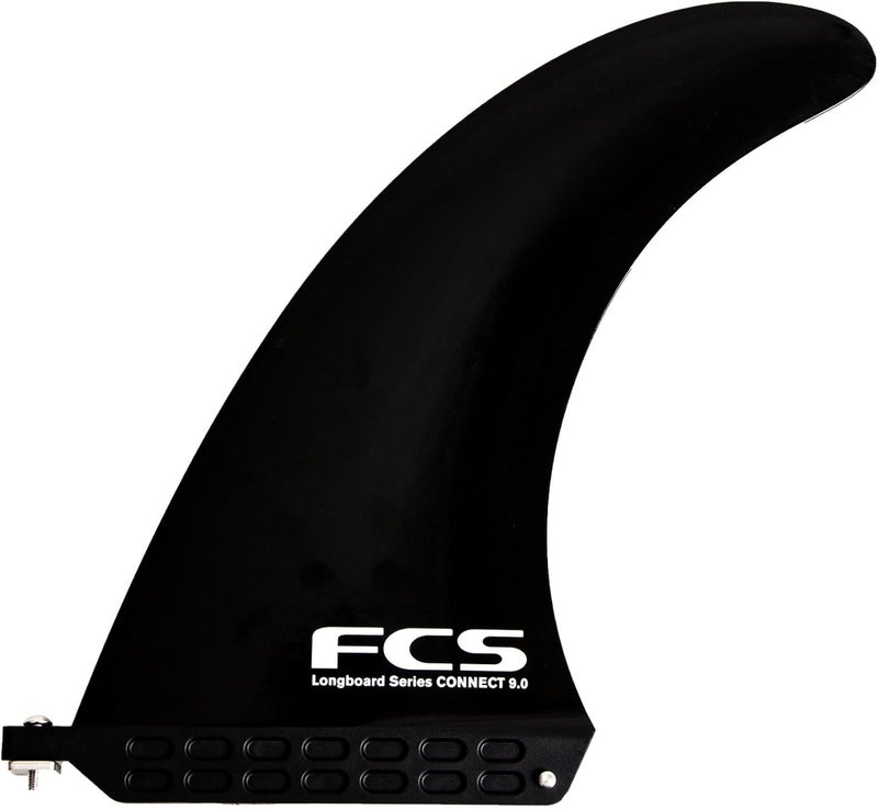 Connect GF Screw & Plate Longboard Fin – Budget-Friendly Glass-Flex Single Fin for Longboards & 2+1 Setups – Easy Screw/Plate Installation