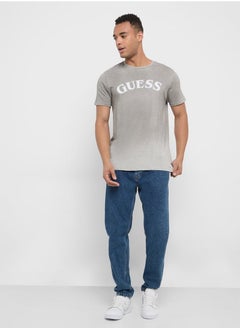 GUESS Crew Neck Short Sleeve T-Shirt  - Image 4