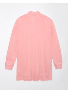 American Eagle Mock Neck Fleece Mini Dress  - Image 4