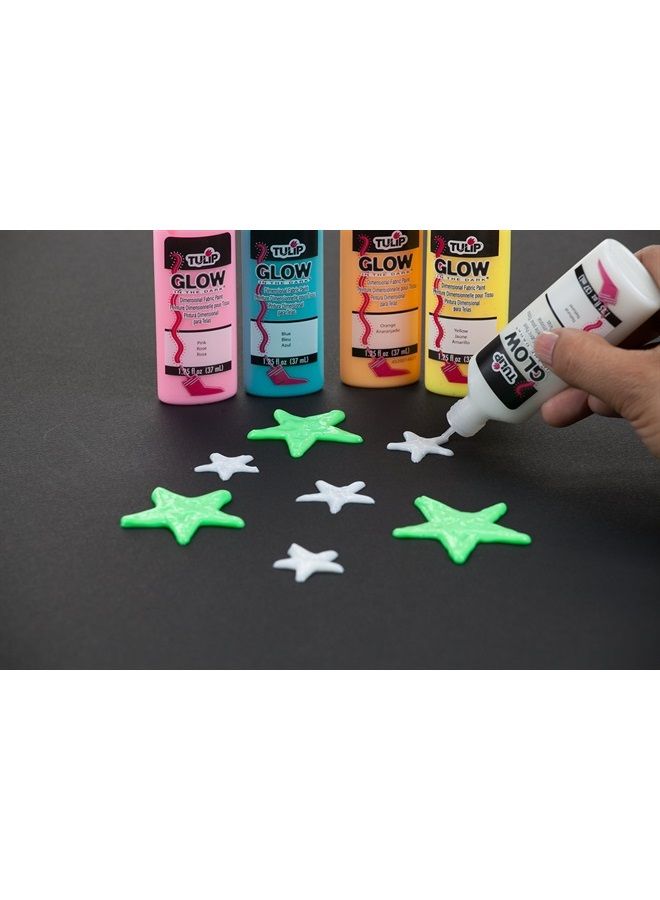 Tulip طلاء قماش معدني ثلاثي الأبعاد توليب 17581، 6 عبوات (يتلألأ) - Image 1