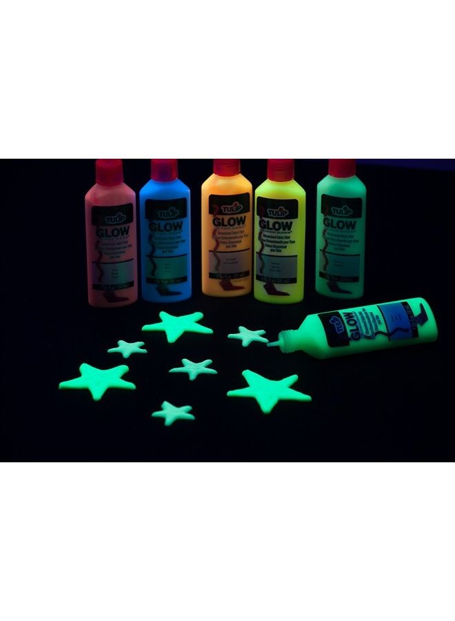 Tulip طلاء قماش معدني ثلاثي الأبعاد توليب 17581، 6 عبوات (يتلألأ) - Image 2