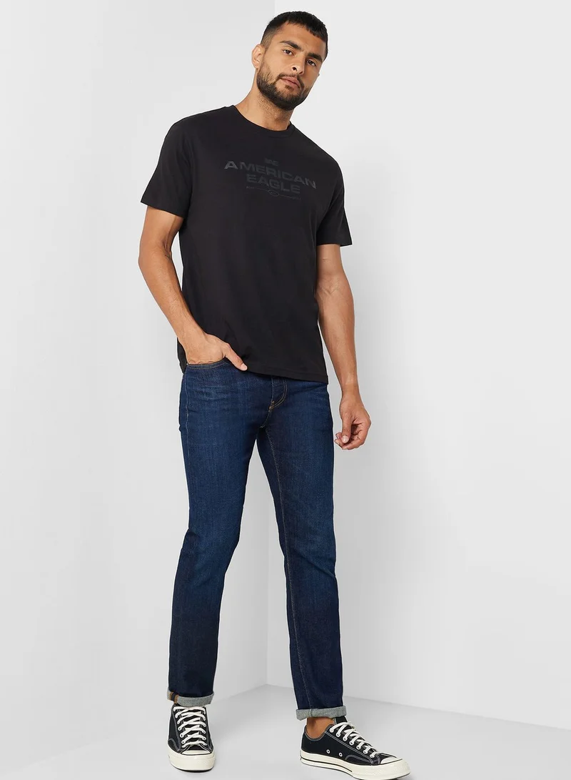 American Eagle Graphic Crew Neck T-Shirt