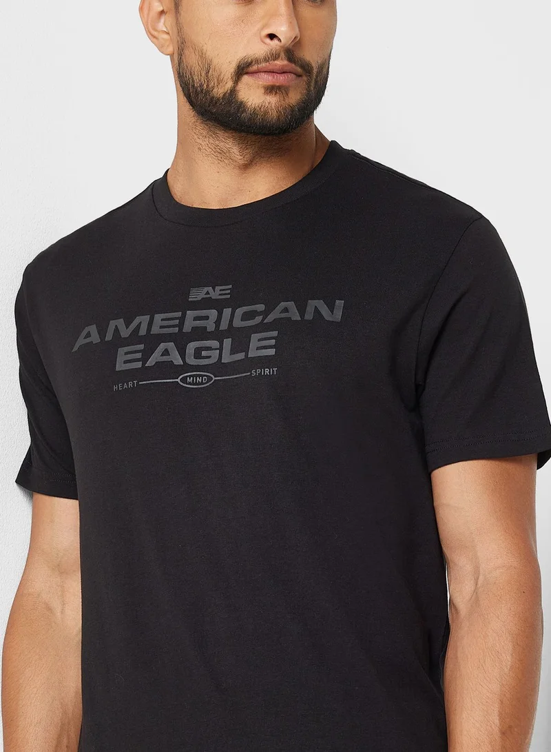 American Eagle Graphic Crew Neck T-Shirt