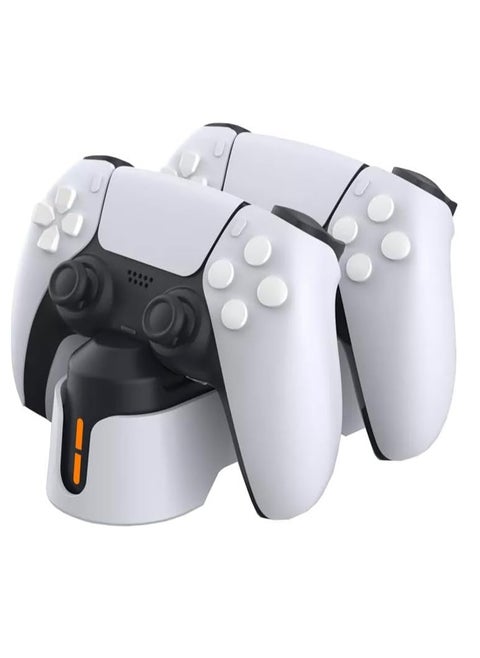 Dobe - LED Controller Charging Station for PS5 | Edge Controller (TP5-1501S) - Black & White