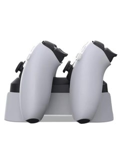 DOBE Dobe - LED Controller Charging Station for PS5 | Edge Controller (TP5-1501S) - Black & White  - Image 2