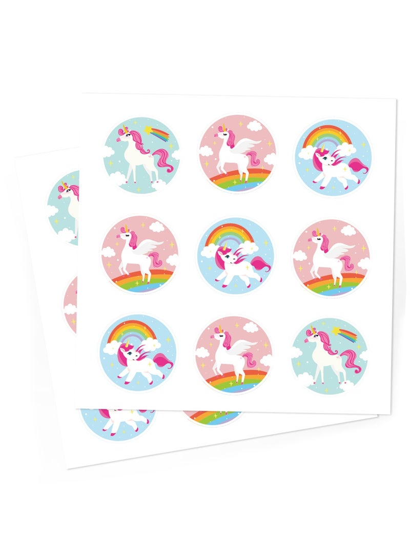 Unicorn Gift Bags for Kids Birthday Party Favors-12 Pcs - Image 2