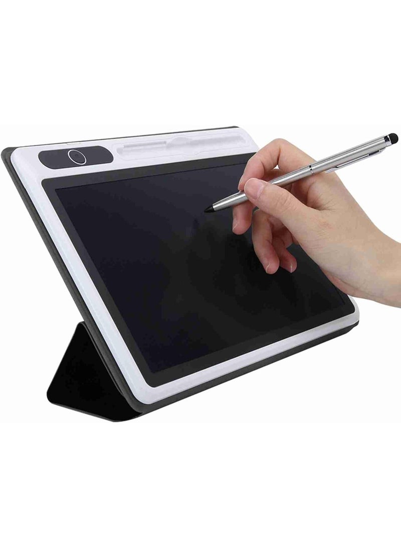 10 بوصة LCD الكتابة اللوحية ، لوحة الرسم الإلكترونية لوحة الرسومات اللوحية مع حالة الجلد الزائف لوحة الكتابة اليدوية أداة الرسم للمدرسة المنزلية مكتب الملاحظات اليومية - Image 4