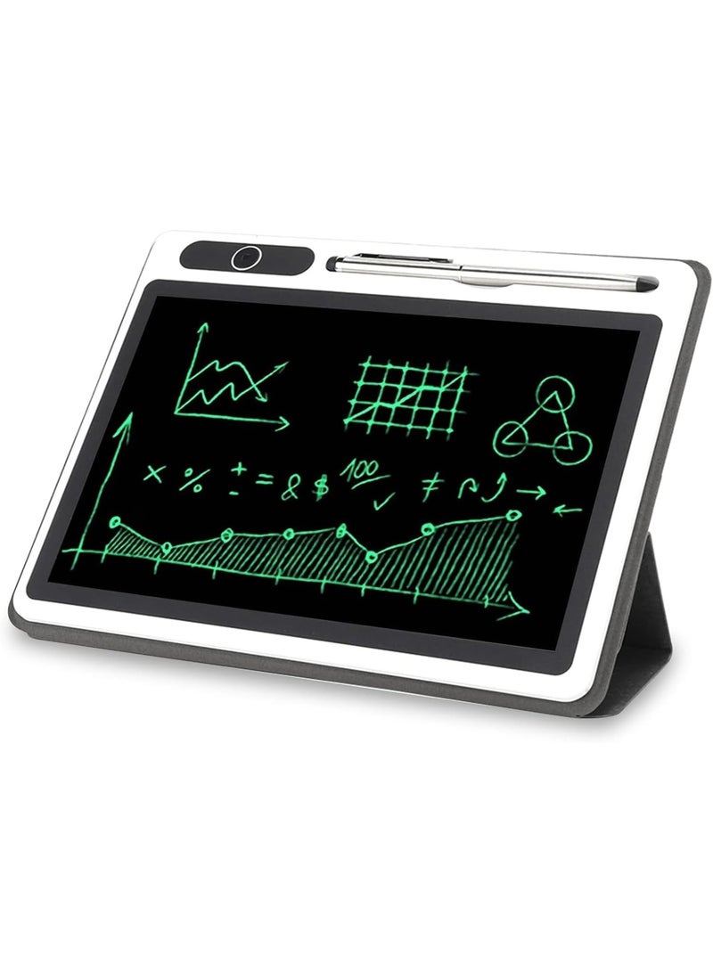 10 بوصة LCD الكتابة اللوحية ، لوحة الرسم الإلكترونية لوحة الرسومات اللوحية مع حالة الجلد الزائف لوحة الكتابة اليدوية أداة الرسم للمدرسة المنزلية مكتب الملاحظات اليومية - Image 1