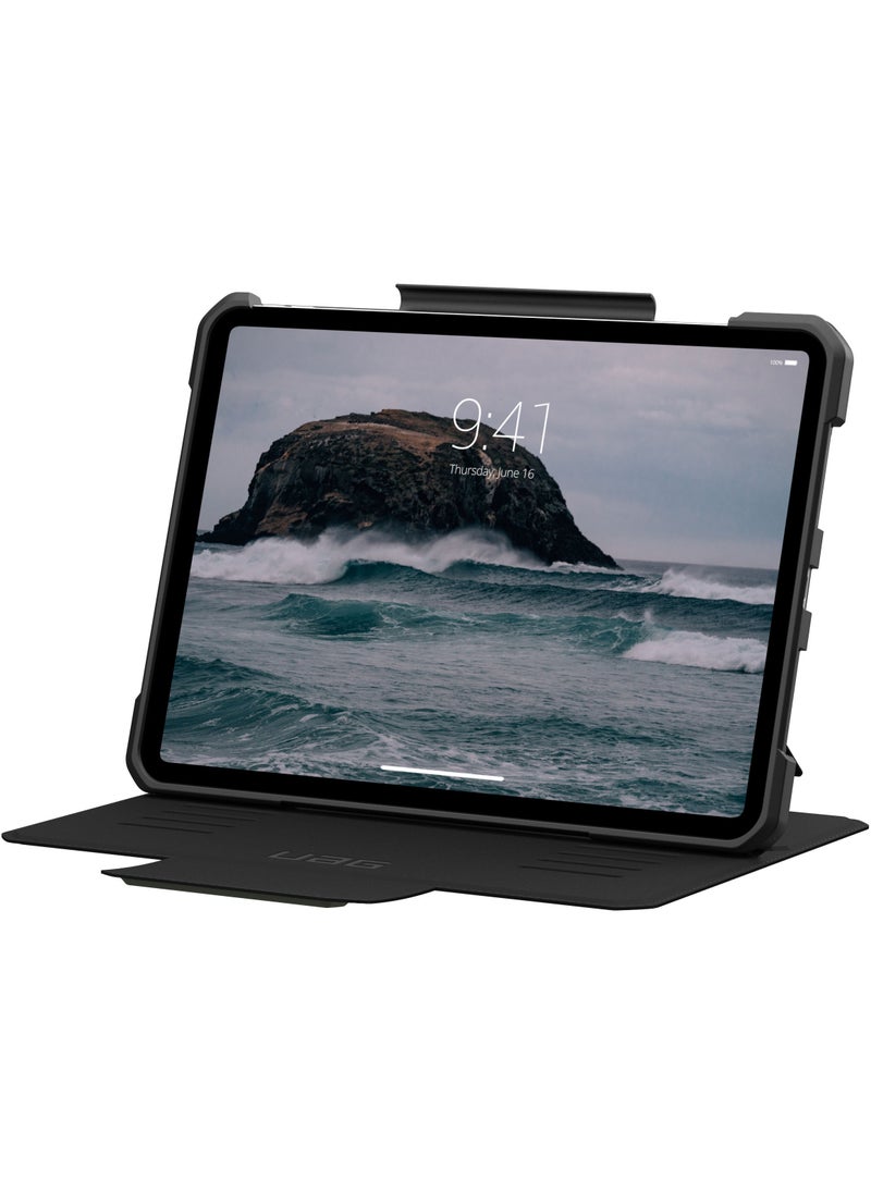 Urban Armor Gear - UAG Metropolis SE for iPad Pro 11 inch Case Cover (2024) M4 with Pencil Holder and Adjustable Multi-Angle Viewing Stand - Olive - Image 1