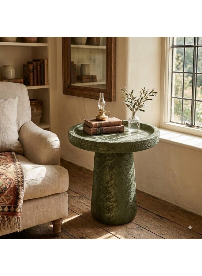 color zone pottery A modern and elegant fiberglass coffee corner table – lightweight, sturdy and durable, repaintable, water, sun, heat and weather resistant, ideal for indoor and outdoor use. - Image 1