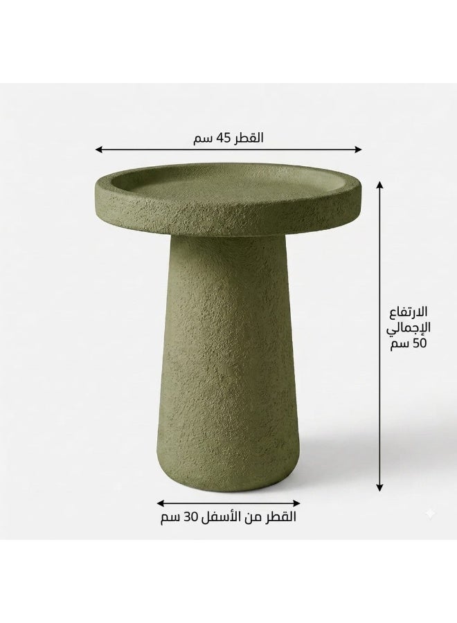 color zone pottery A modern and elegant fiberglass coffee corner table – lightweight, sturdy and durable, repaintable, water, sun, heat and weather resistant, ideal for indoor and outdoor use. - Image 2