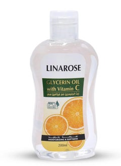 LINAROSE Two Pieces of Glycerin Oil With Vitamin C To Moisturize The Skin - 200 ml  - Image 2