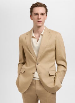 Mango Man Amalfi Slim Fit Suit Jacket  - Image 1