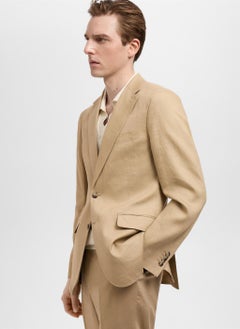 Mango Man Amalfi Slim Fit Suit Jacket  - Image 3