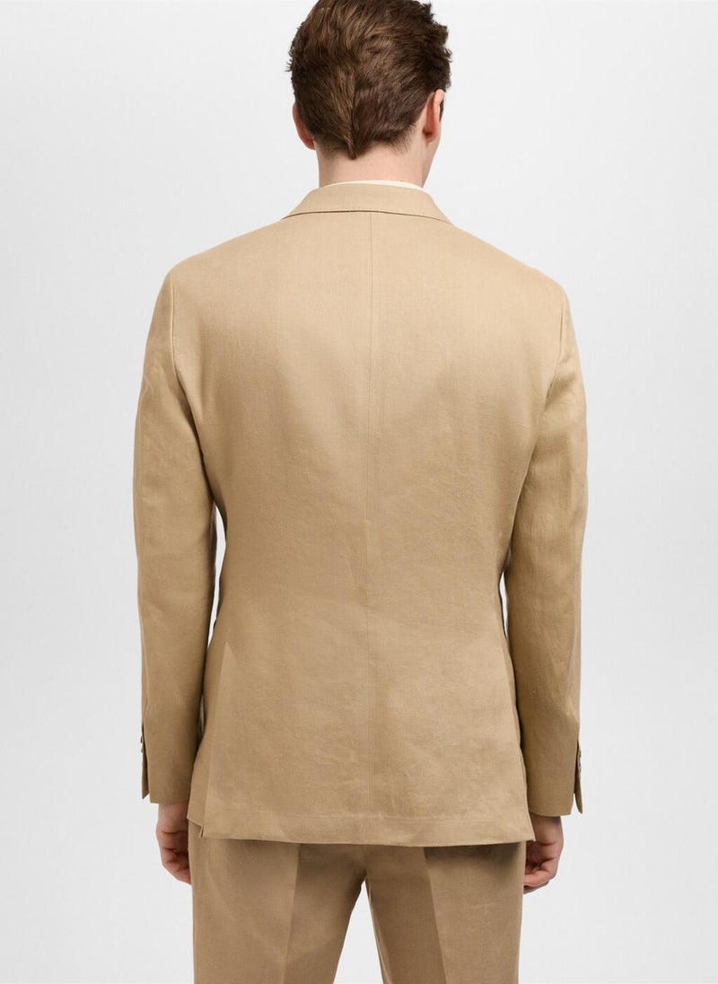 Mango Man Amalfi Slim Fit Suit Jacket  - Image 2