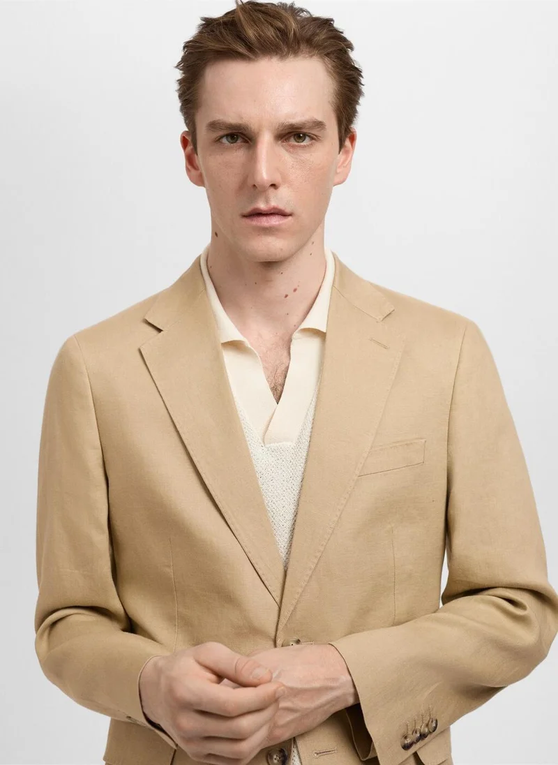 Mango Man Amalfi Slim Fit Suit Jacket