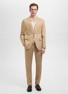 Mango Man Amalfi Slim Fit Suit Jacket  - Image 5