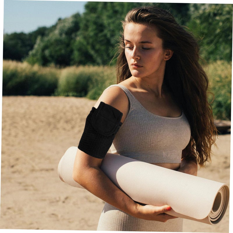 Elastic Wrist Pocket Armband for Phone Keys Gym Running Sports Outdoor Activities - Image 5
