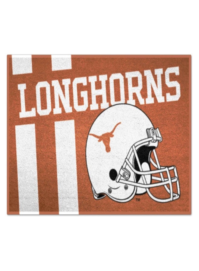 FANMATS 18783 Texas Longhorns Starter Mat Accent Rug - 19in. x 30in. | Sports Fan Home Decor Rug and Tailgating Mat Uniform Design - Image 1