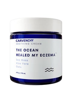 Eczema Soothing Cream，Eczema Treatment Daily Moisturizing Cream for Sensitive Skin, Soothing Lotion with Sea Moss,Aloe Vera,Oats for Dry, Irritated, Itchy Skin, Steroid and Fragrance Free,118ml