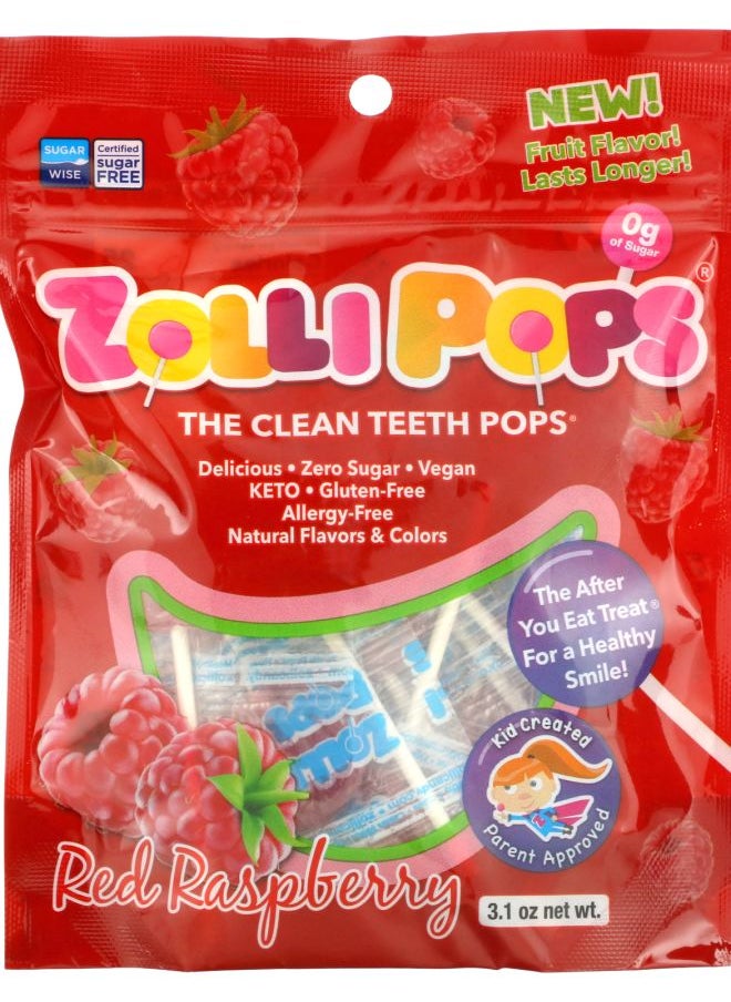 The Clean Teeth Pops Red Raspberry 3.1 oz - pzsku/ZD60116260C53B9F41590Z/45/_/1740571627/6b7a7949-fad5-410e-8562-508d3853e344