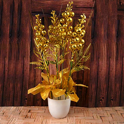 Crystu Beautiful Artificial Plant with Pot | Bonsai Plants | Bonsai Tree for Indoor with Pot for Office Home Decor Showpiece (Pack of Combo 2 pc), Multicolor - Image 2