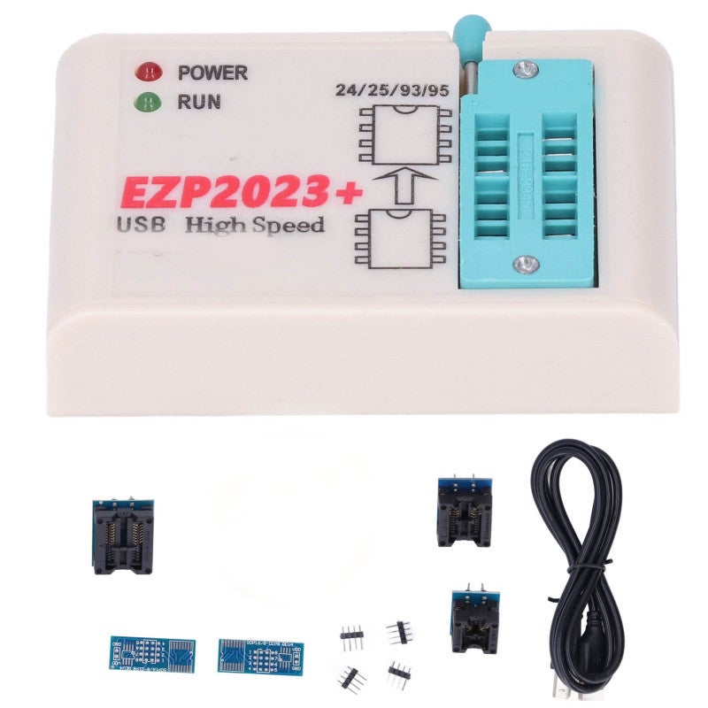 High Speed Programmer ABS Fully Automatic Offline Copy for 25 24 93 Series Memory Chips - Supports PC Software Upgrade Flash BIOS Chip Programmer for Home Appliance Repair - Image 1
