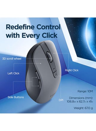 ماوس بلوتوث صامت WL310 - view 4
