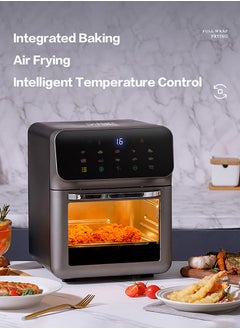 Generic Home Air Fryer Oven – 12L Touchscreen Air Fryer with 10 Pre-set Menus, up to 90% Less Oil, and Clearlook Window,New  - Image 1