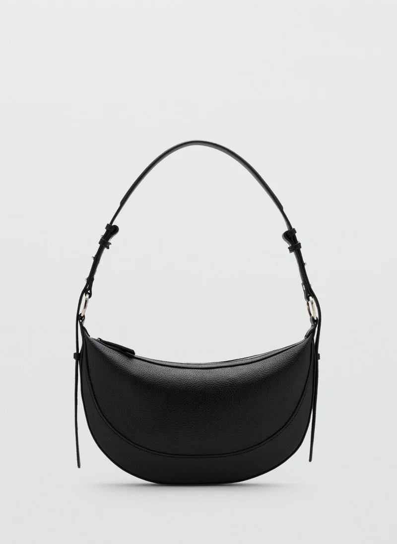 MANGO Oval shoulder bag