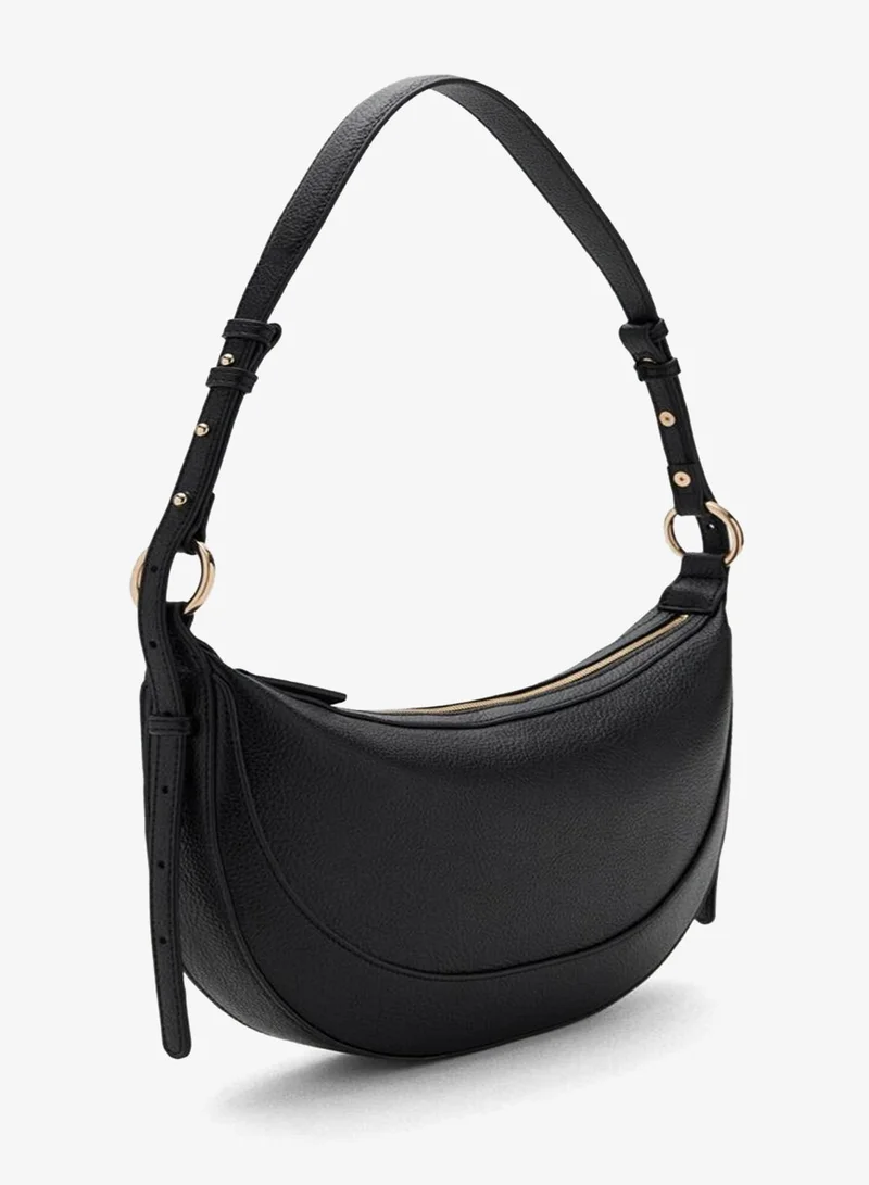 MANGO Oval shoulder bag