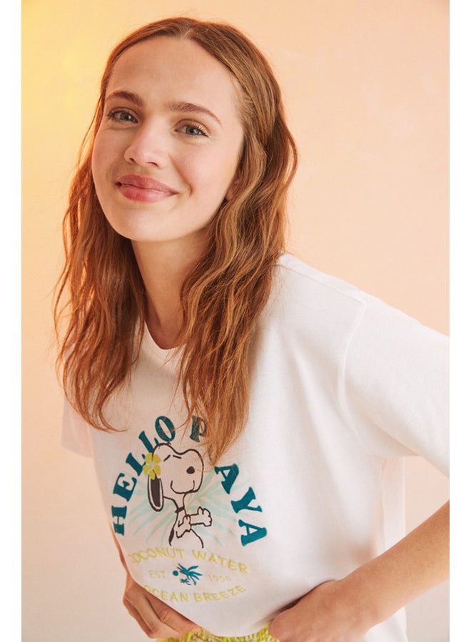 women'secret Snoopy T-shirt - Image 5