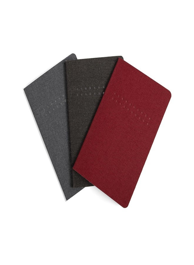 TRU RED Pocket Dotted Journal, Assorted Colors - Compact Dot Grid Notebook - Image 1