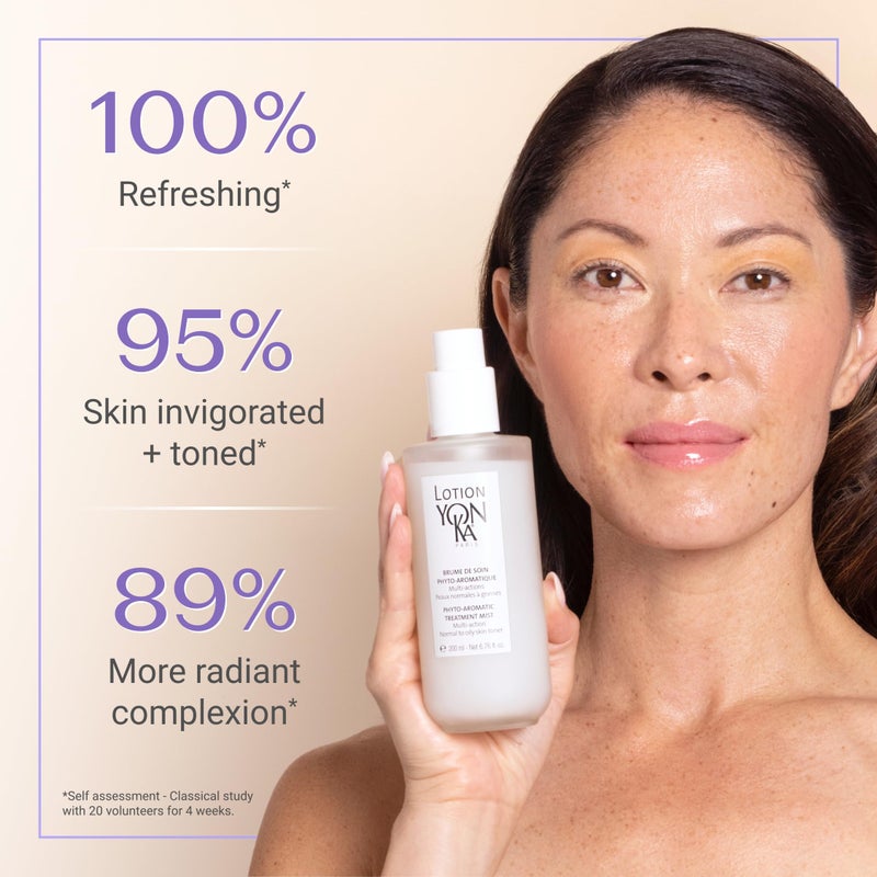 Yonka Lotion PNG Toner | Refreshing Daily Face Mist with Botanical Essential Oils, Aloe Vera & Rosemary | Hydrates, Soothes & Mattifies | Alcohol-Free Toner for Normal to Oily Skin | 6.76 fl oz - Image 4