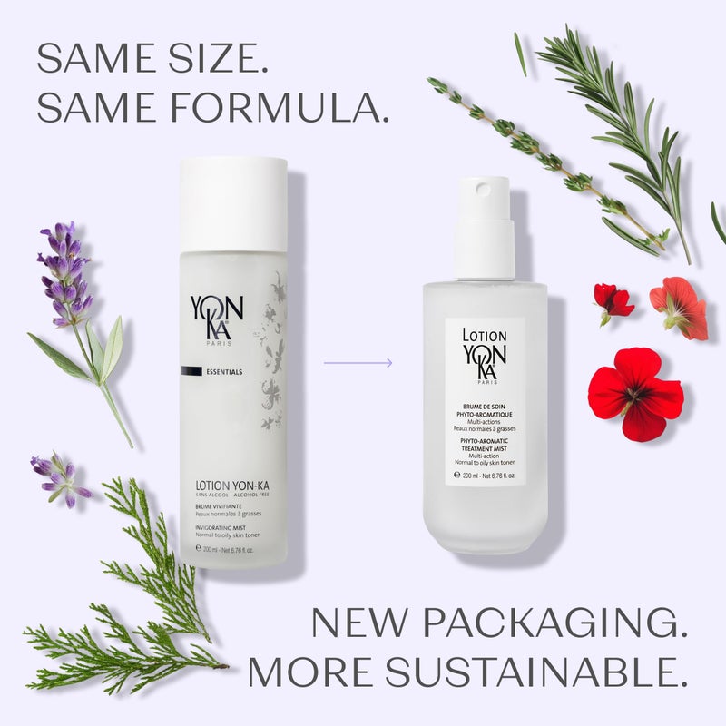 Yonka Lotion PNG Toner | Refreshing Daily Face Mist with Botanical Essential Oils, Aloe Vera & Rosemary | Hydrates, Soothes & Mattifies | Alcohol-Free Toner for Normal to Oily Skin | 6.76 fl oz - Image 2