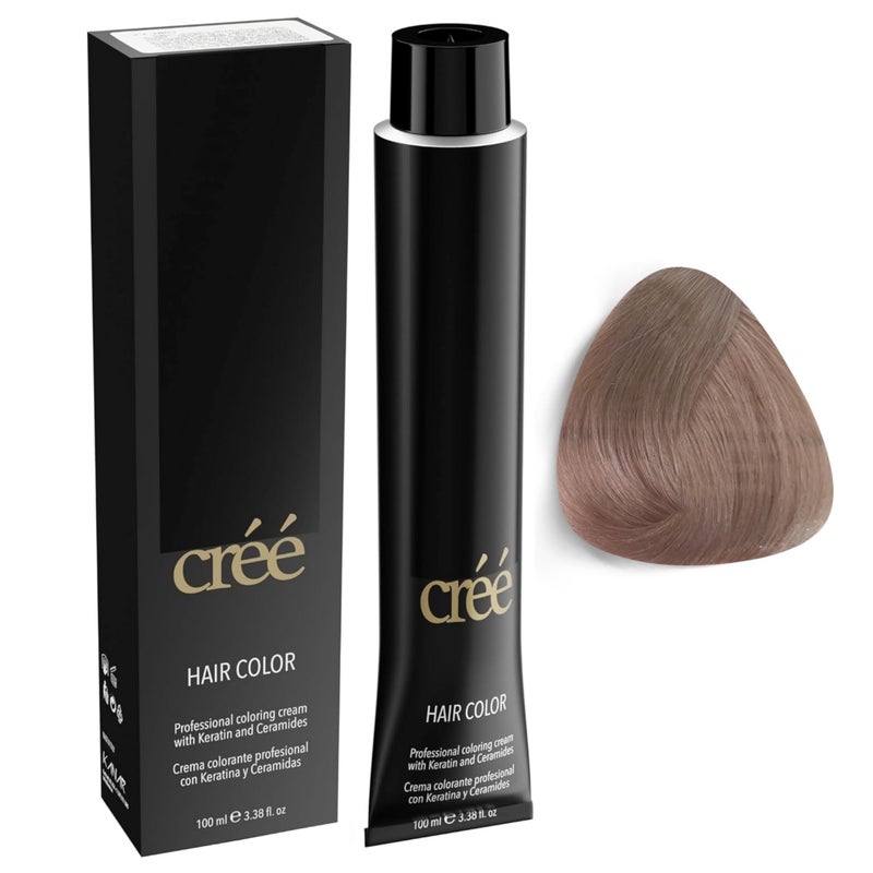 Cree Professional 1001 Extra Light Ash Blond Permanent Hair Color Long Lasting Rich Vibrant Gray Coverage 100ml 34 floz