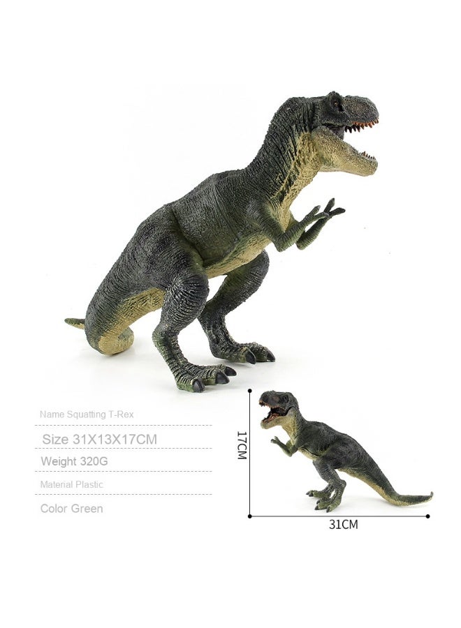 NIBEMINENT Realistic Tyrannosaurus Rex Dinosaur Model - Jurassic Animal Dinosaur Series