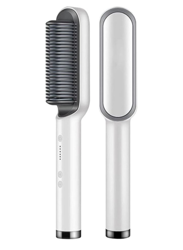 DubaiGallery Professional Hair Straightener Comb with Temperature Control Hair Styler for Men and Women - Image 1